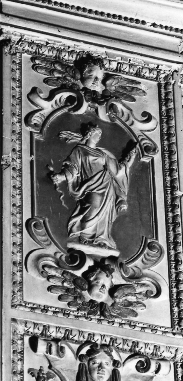 Prudenza (rilievo) - ambito romano (inizio sec. XVII)