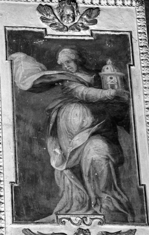 Allegoria della Chiesa (dipinto) di Gentileschi Orazio - ambito toscano (secondo quarto sec. XVII)