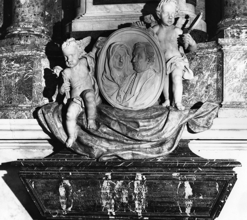 monumento funebre - ambito romano (terzo quarto sec. XVIII)