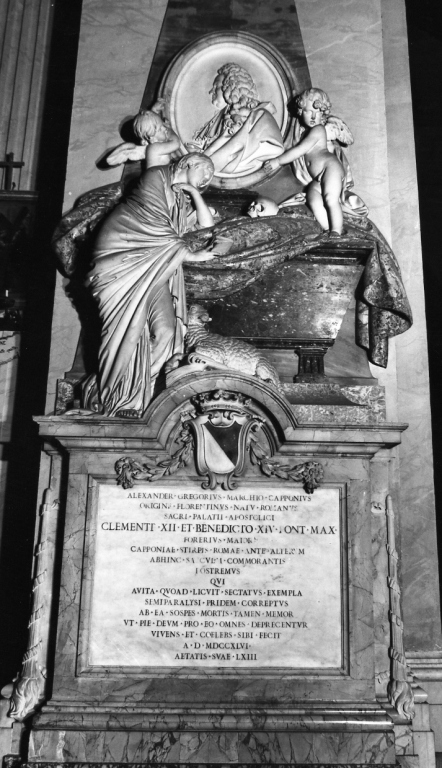 monumento funebre, complesso decorativo di Slodtz René-Michel detto Michelangelo Slodtz (terzo quarto sec. XVIII)