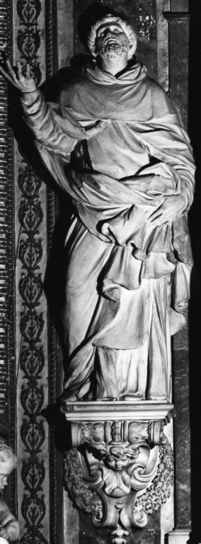 San Domenico (statua) - ambito toscano (fine sec. XVII)
