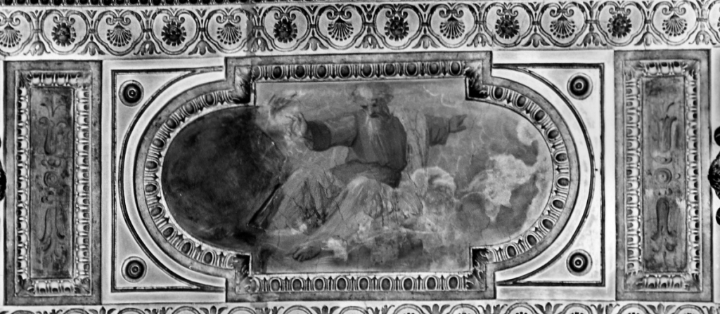 Dio Padre separa la luce dalle tenebre (dipinto) di Balducci Giovanni detto Cosci (fine sec. XVI)
