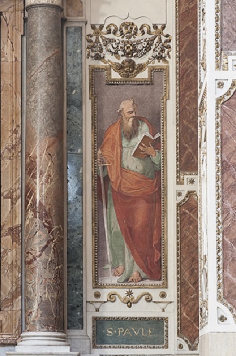 San Paolo Apostolo (dipinto) di Circignani Niccolò detto Pomarancio (sec. XVI)