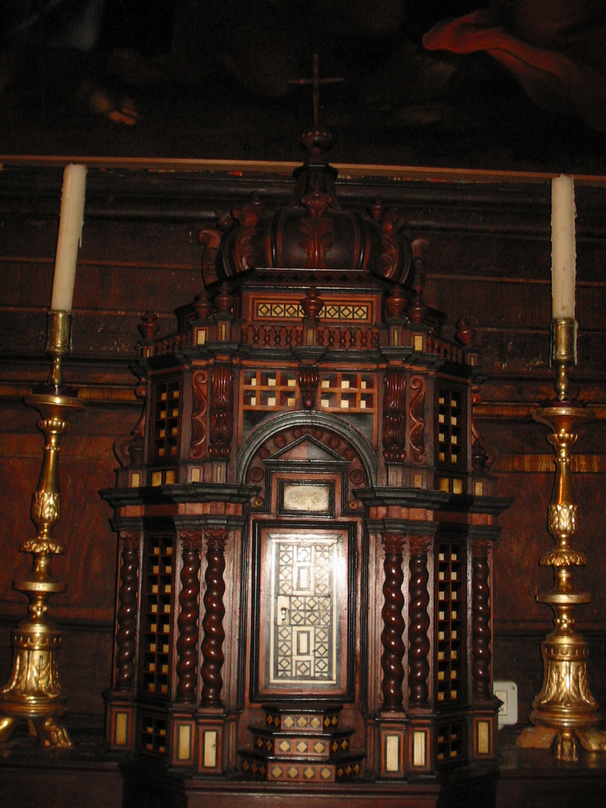 tabernacolo - ambito marchigiano (prima metà XVIII)