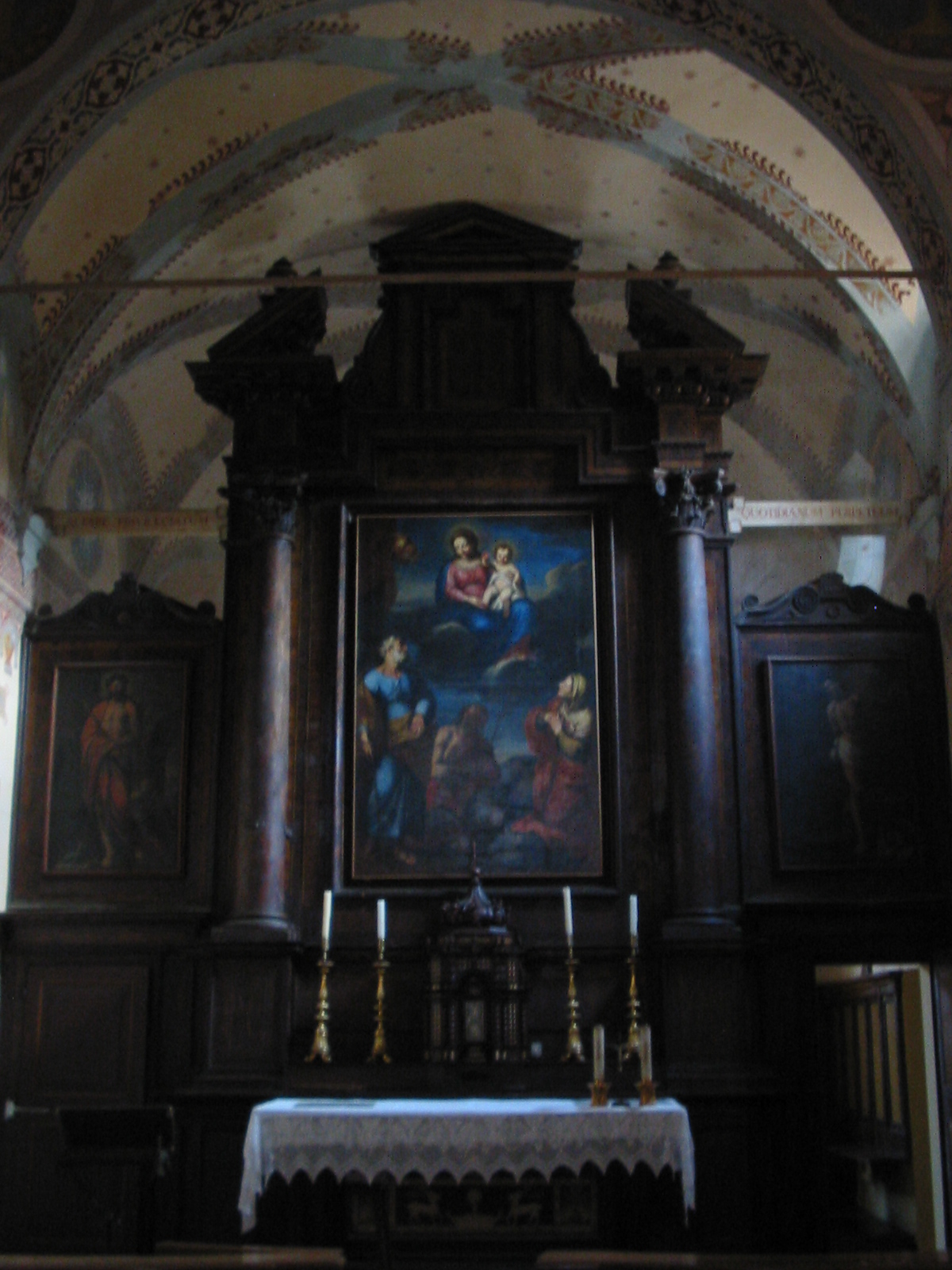 mostra d'altare - ambito marchigiano (prima metà XVIII)