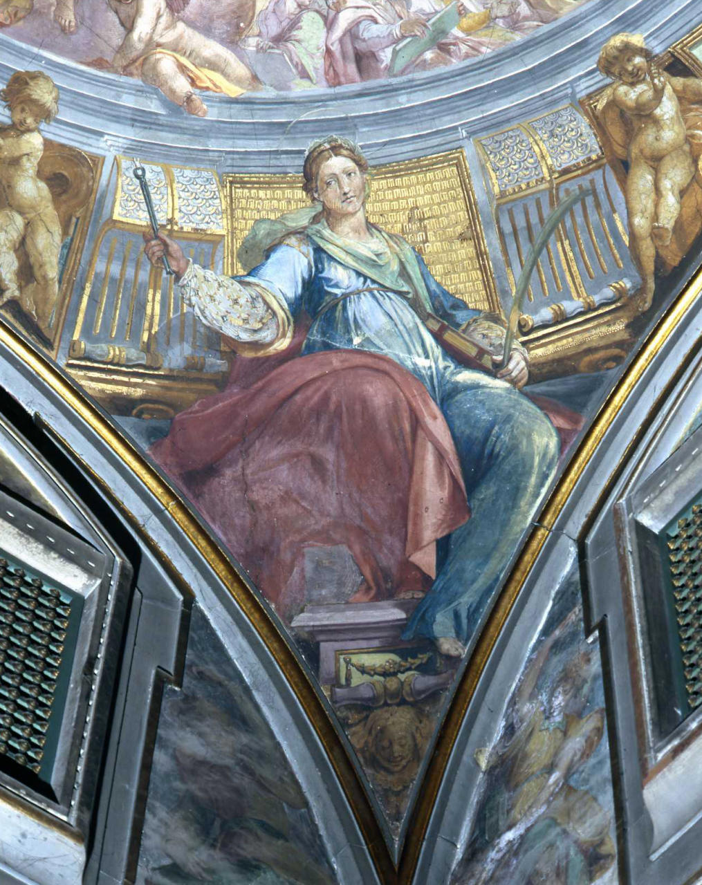 Sant'Apollonia (dipinto) di Barbatelli Bernardino detto Poccetti (primo quarto sec. XVII)