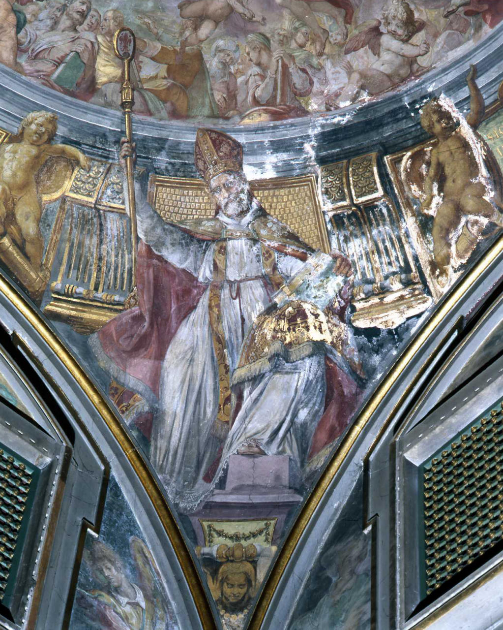 San Zenobio (dipinto) di Barbatelli Bernardino detto Poccetti (primo quarto sec. XVII)