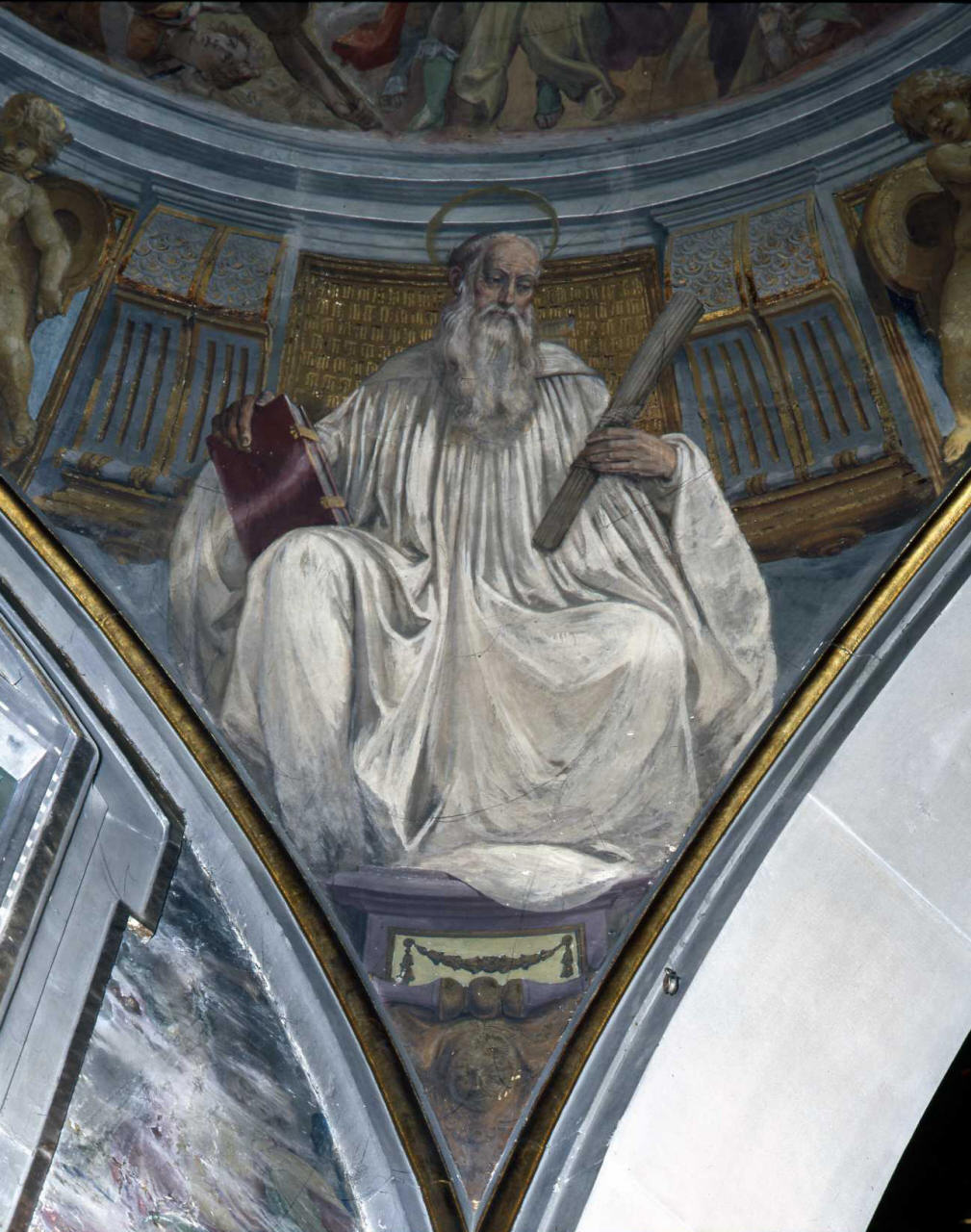 San Benedetto (dipinto) di Barbatelli Bernardino detto Poccetti (primo quarto sec. XVII)