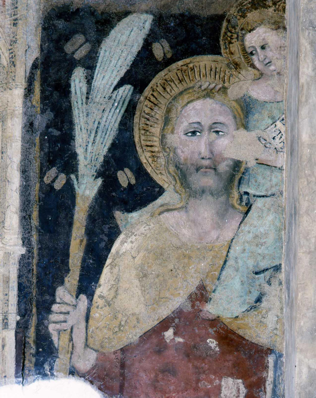 San Cristoforo (dipinto, ciclo) di Bonaccorso di Cino (secondo quarto sec. XIV)