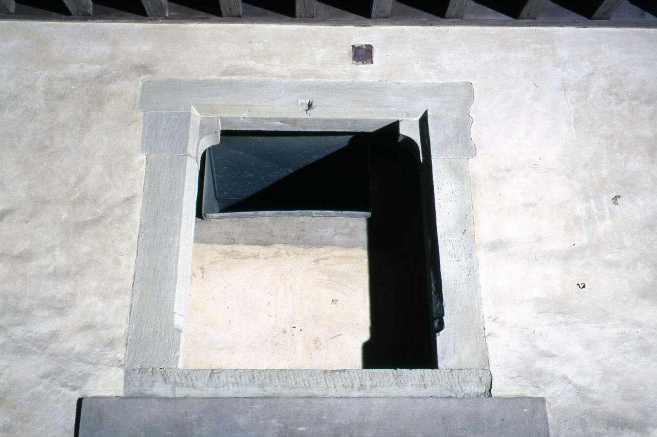 mostra di finestra - produzione fiorentina (secondo quarto sec. XV)