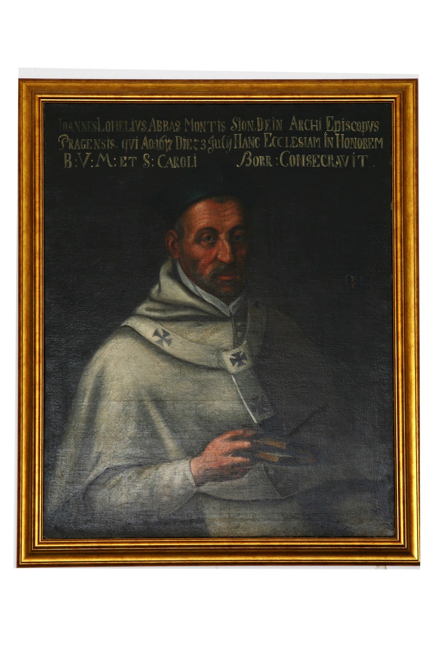 Ritratto dell'Arcivescovo di Praga Johannis Lohelius, Ritratto (dipinto) - ambito praghese (sec. XVII)