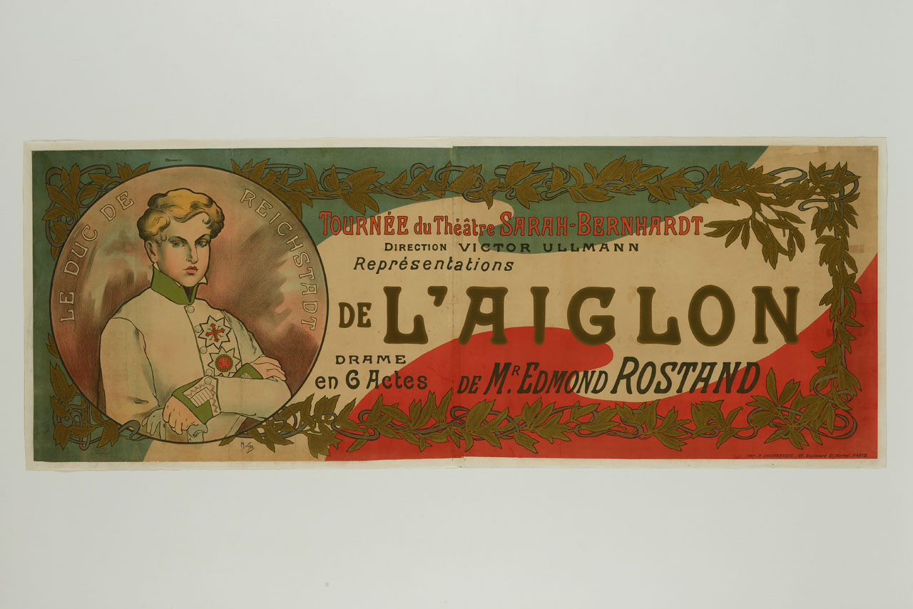 ritratto di Napoleone II (manifesto, stampa composita) di Mucha Alfons (prima metà sec. XX)