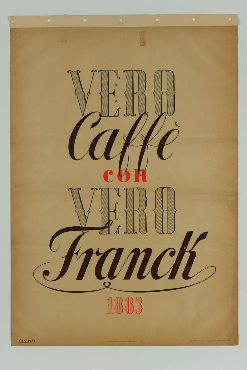 scritta (manifesto) di Cavadini Alfredo (sec. XX)