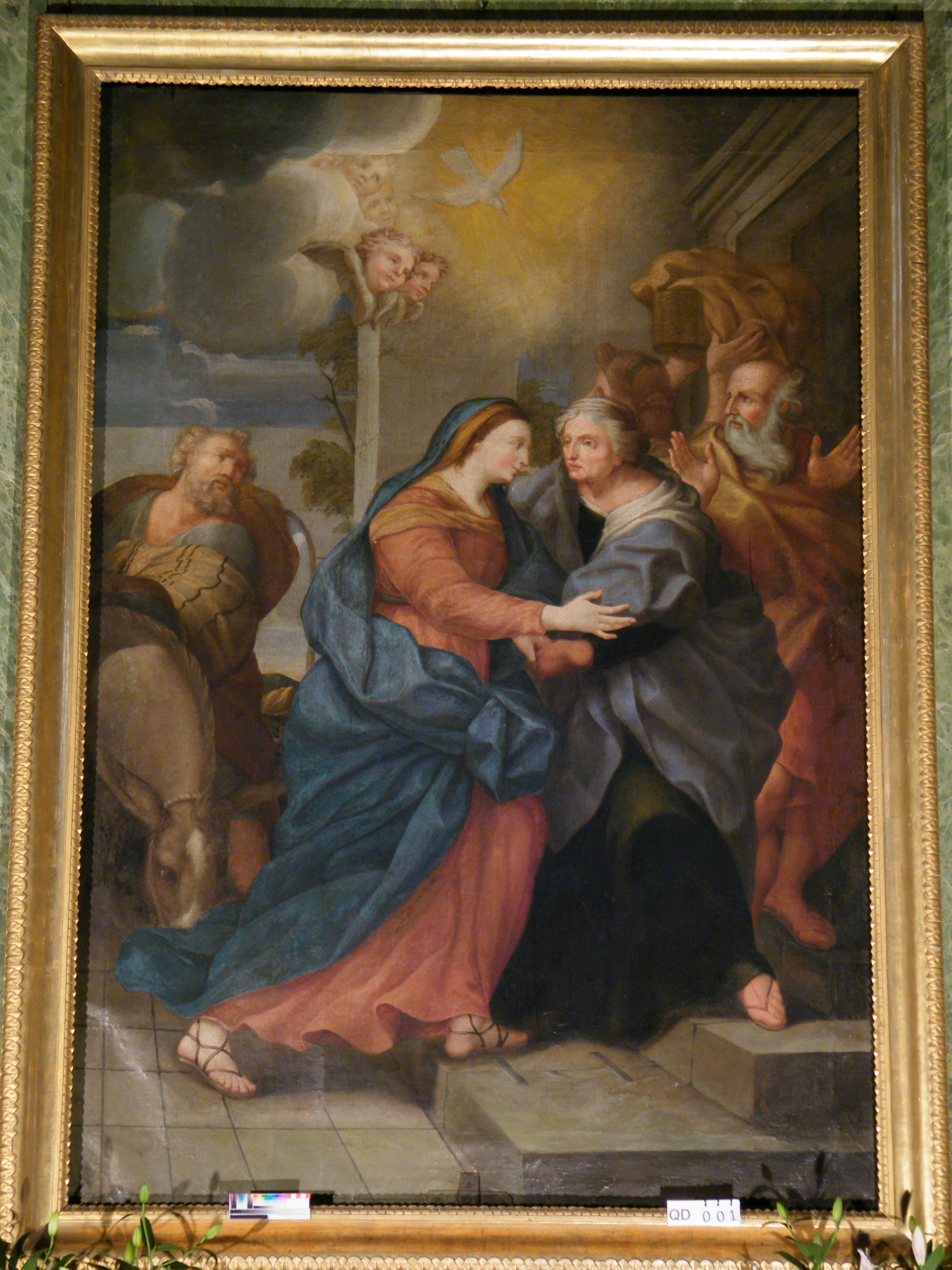 Visitazione (pala d'altare) di Ricci Ubaldo (sec. XVII)