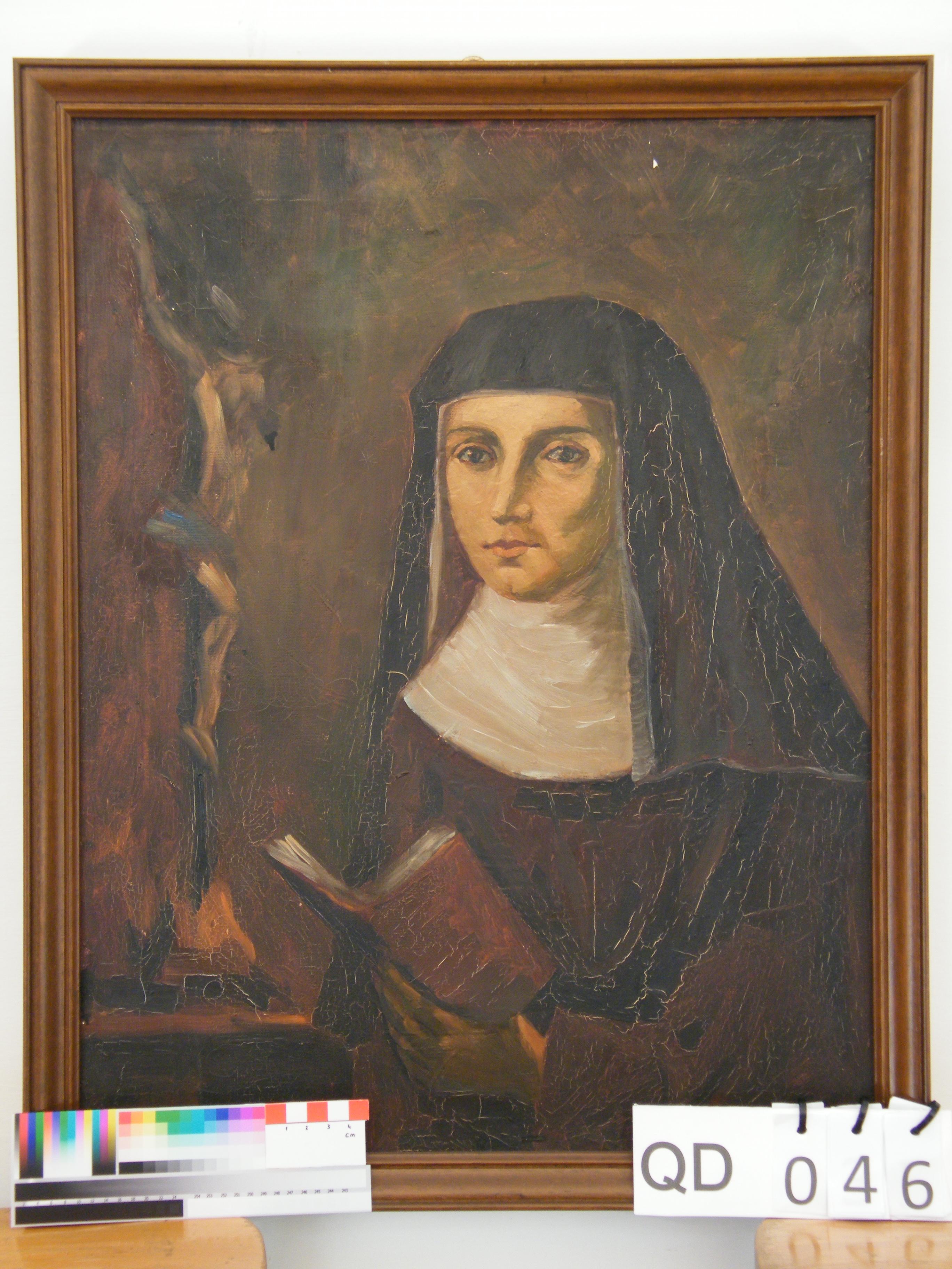 ritratto della venerabile Chiara Francesca Caterina Giannetti da Mogliano (dipinto) di Monti Vincenzo (attribuito) (sec. XX)