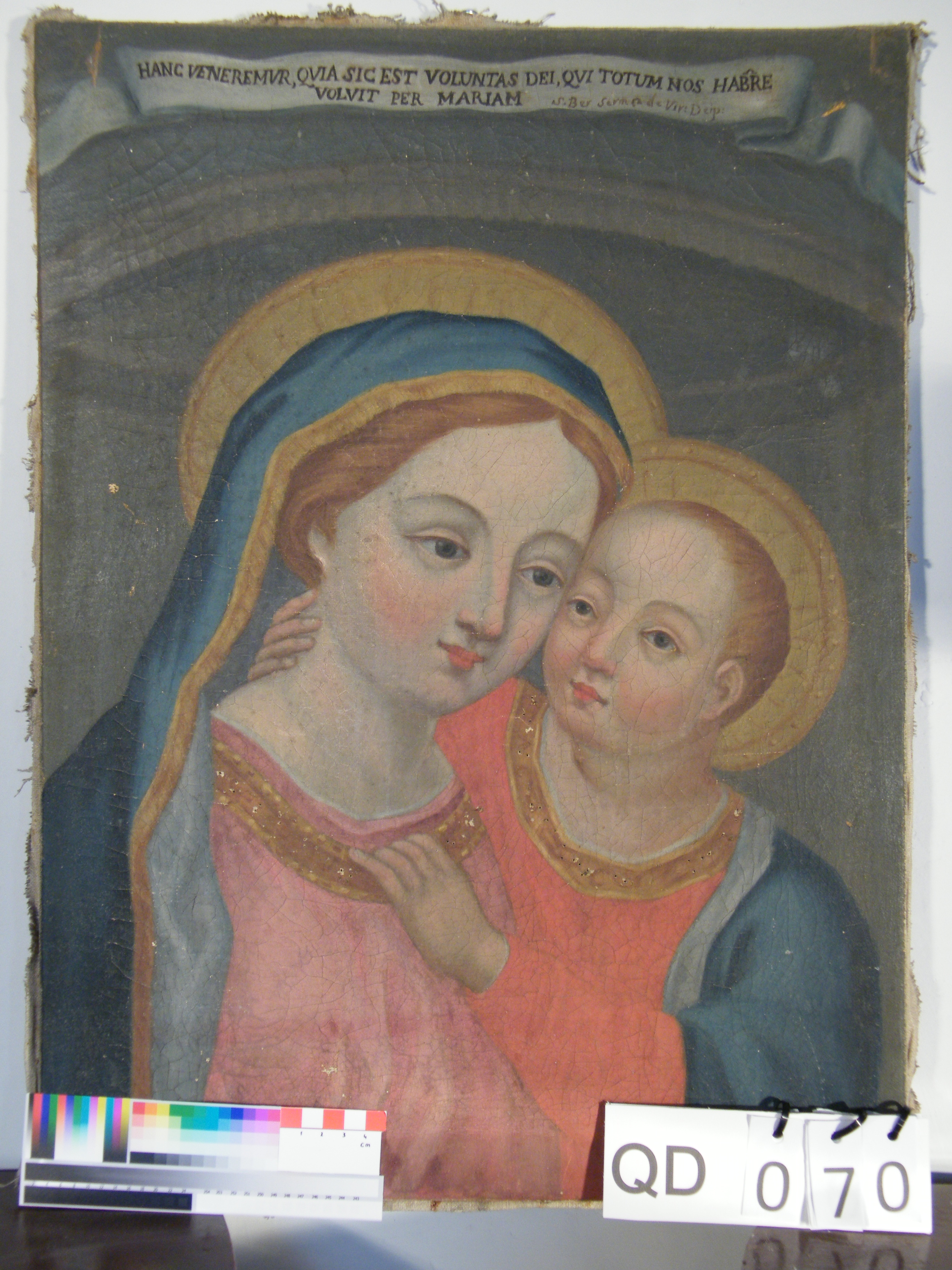 Madonna del Buon Consiglio, Madonna con Bambino (dipinto) - ambito marchigiano (metà sec. XIX)