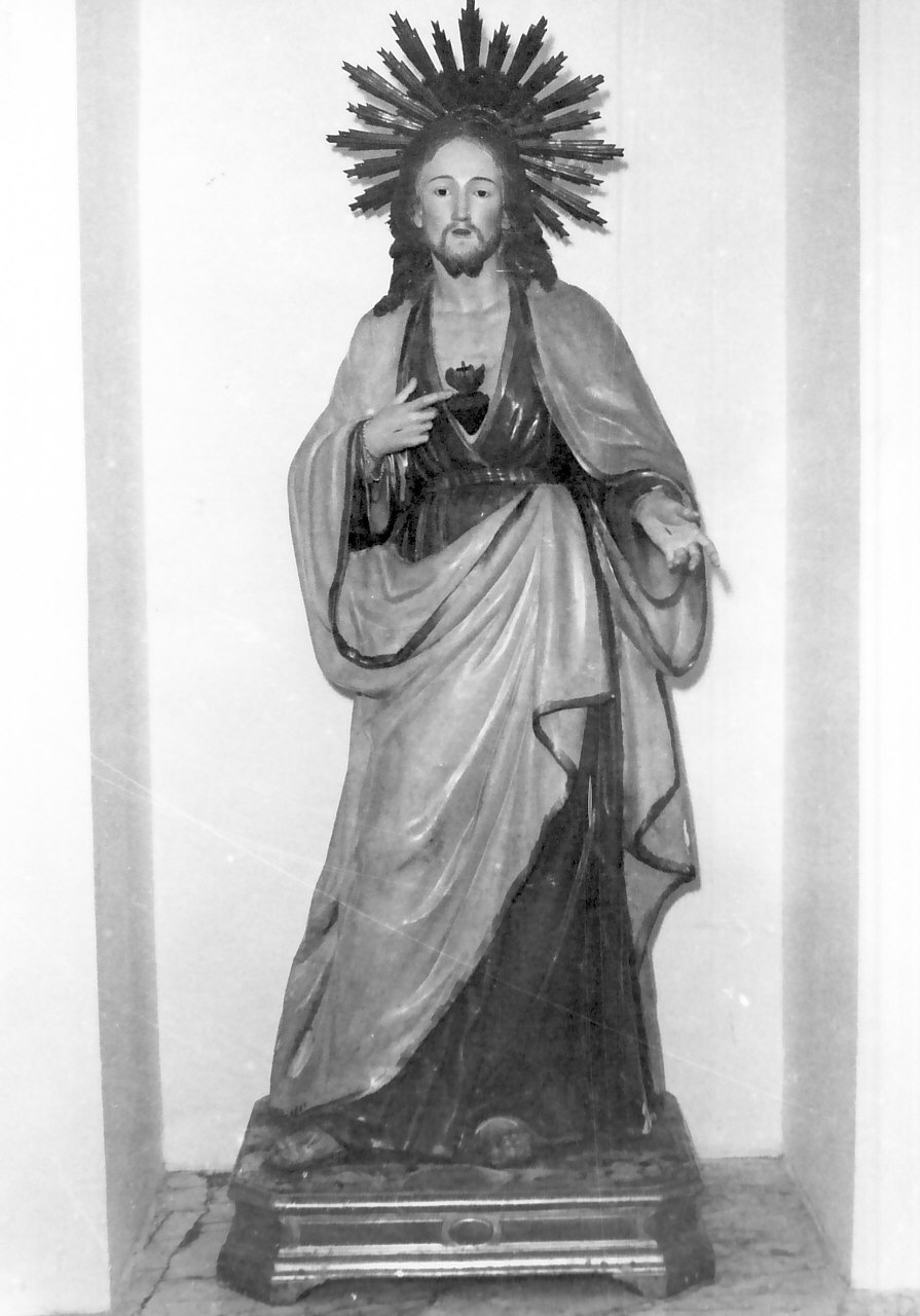 Sacro Cuore di Gesù (statua) - bottega Italia meridionale (sec. XIX)