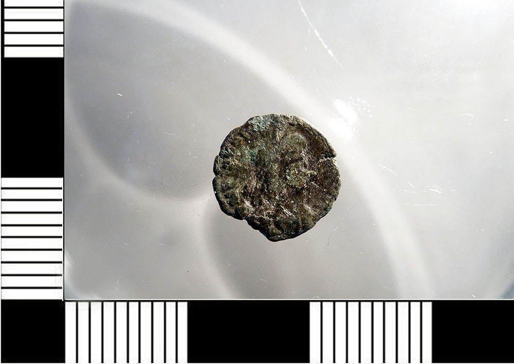 moneta - AE4 (Età di Valentiniano III)