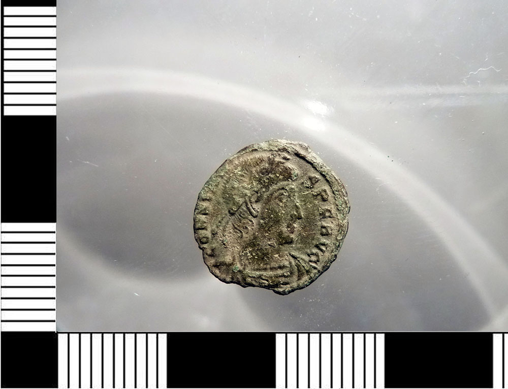 moneta - follis (Età di Costante)