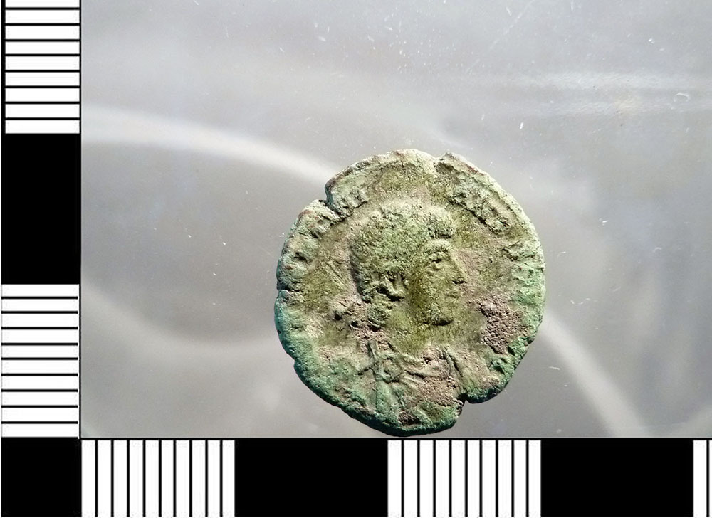 moneta - AE3 (Età di Valentiniano II)