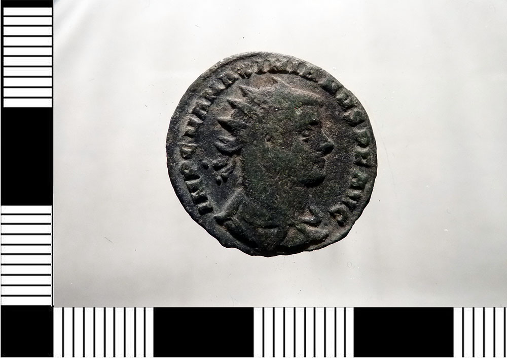 moneta - frazione di follis (Età di Massimiano Erculeo)