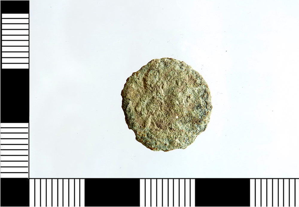 moneta - AE4 (Età di Costanzo II/Giuliano III)