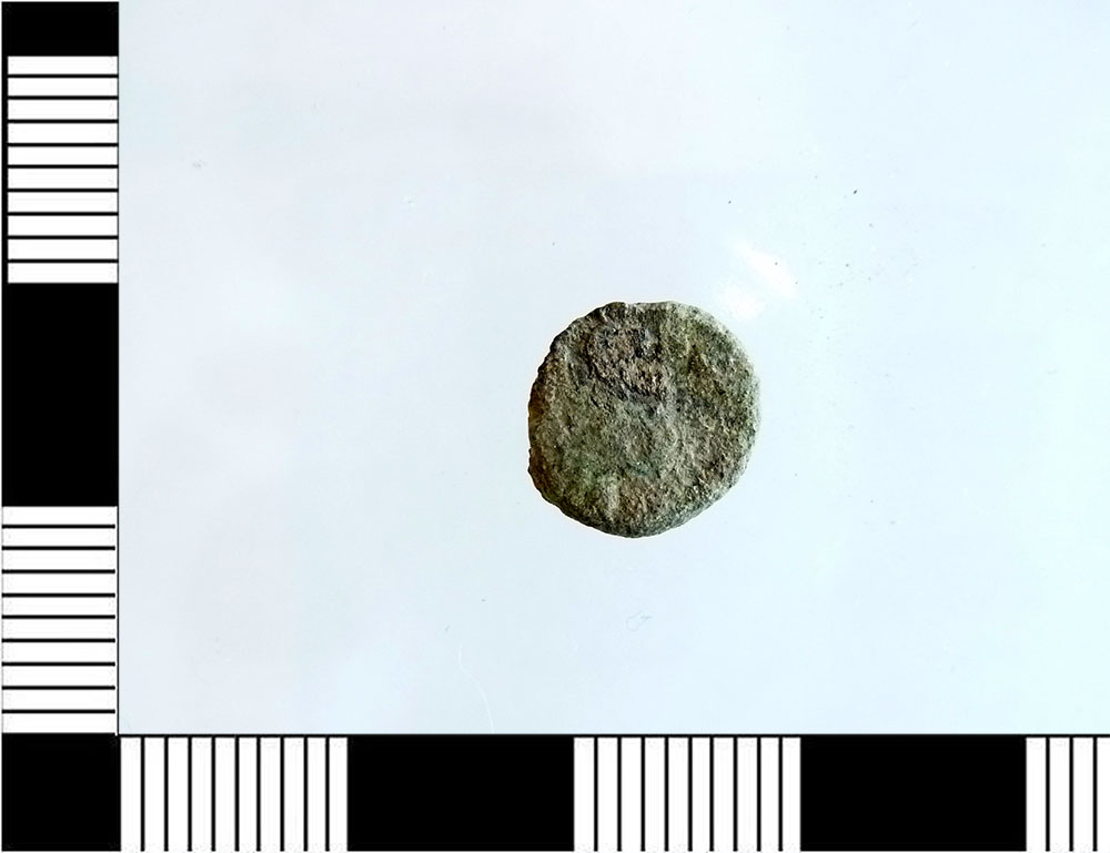 moneta - AE4 (Età di Onorio/Valentiniano III)