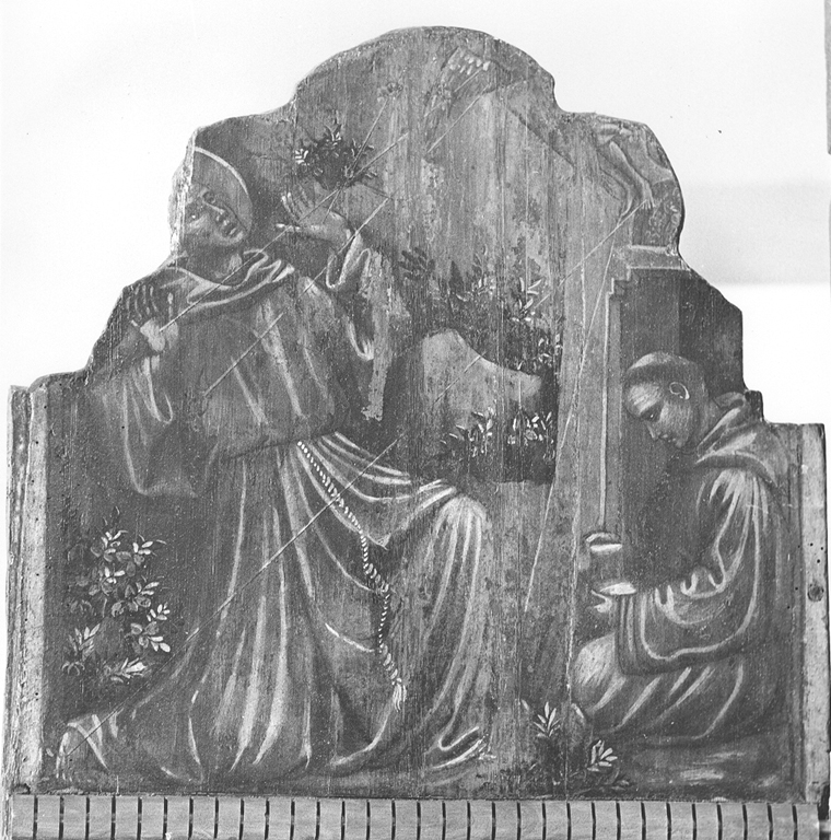 San Francesco d'Assisi riceve le stimmate (scomparto di trittico) di Zannino di Pietro (sec. XV)