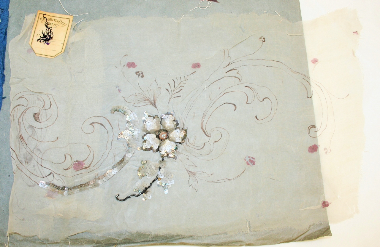 decorazione a ricamo, opera isolata - ambito milanese (inizio sec. XX)