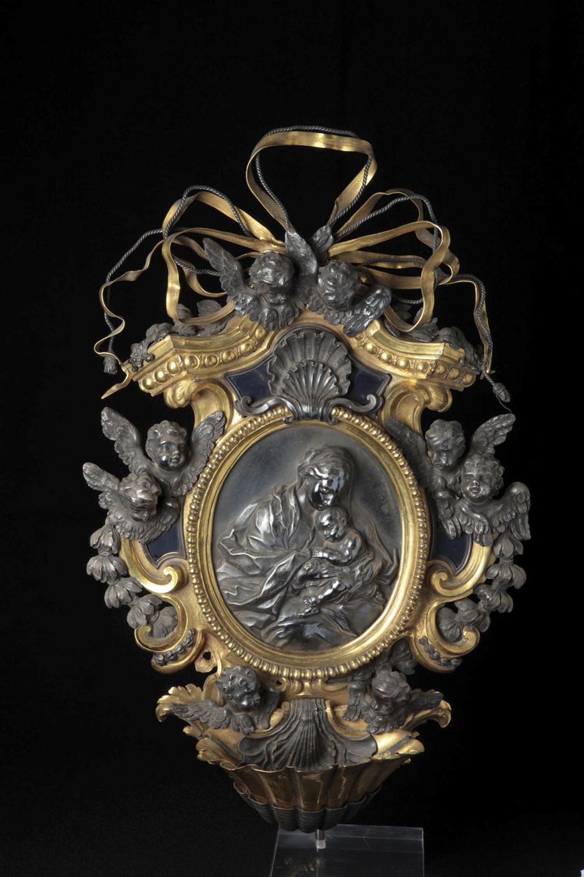 acquasantiera pensile di Galassi Filippo (sec. XVIII)