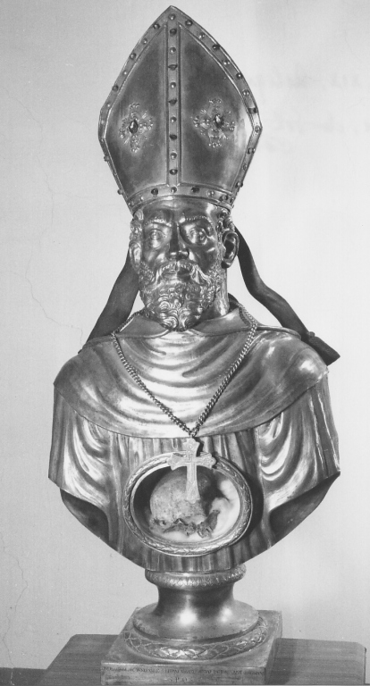 San Lidano (reliquiario - a busto) - ambito romano (sec. XIX)