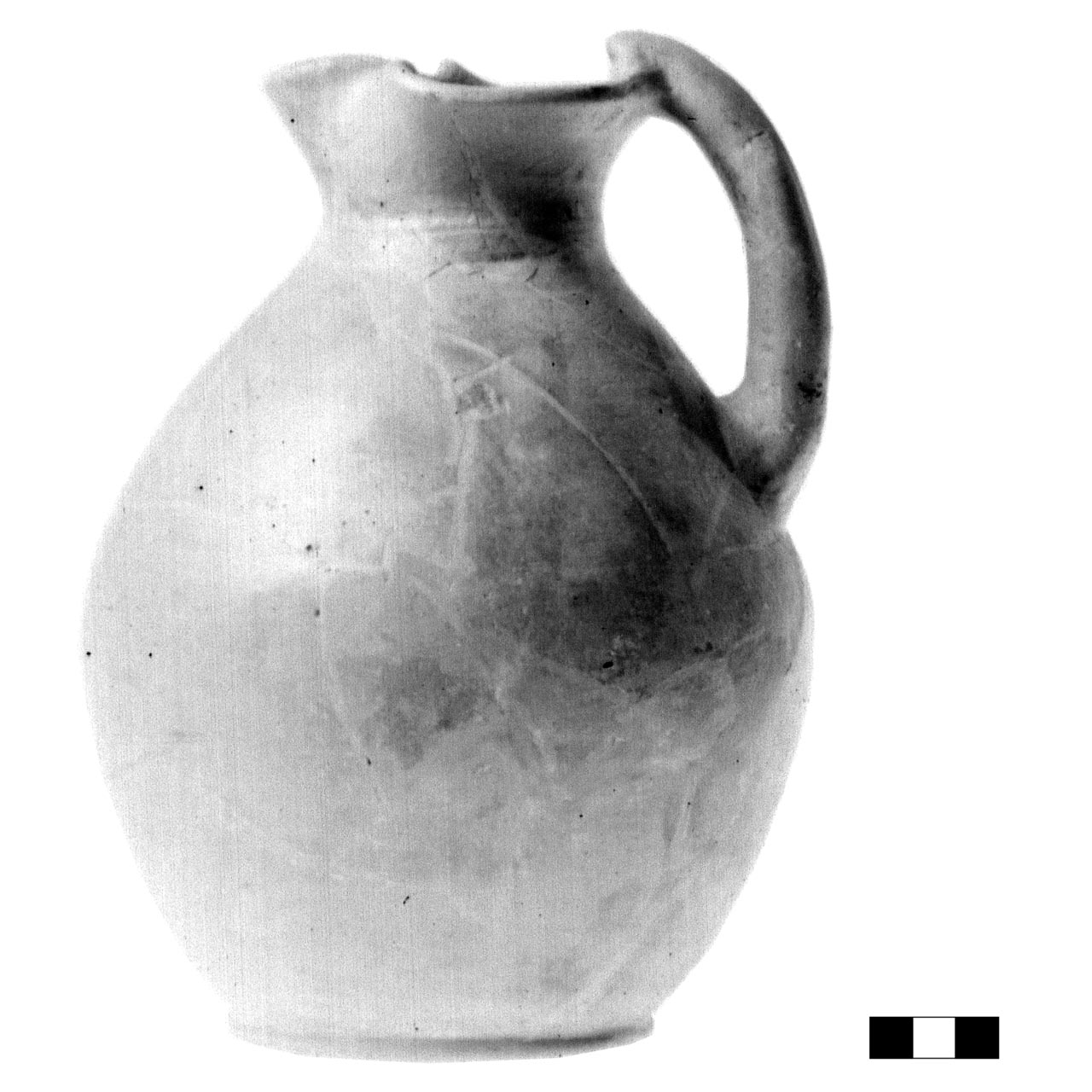 oinochoe a bocca trilobata - fase Piceno IV B (secc. VI - V a.C)