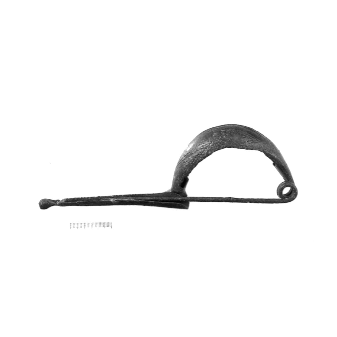 fibula a navicella - fase Piceno IV A (sec. VI a.C)