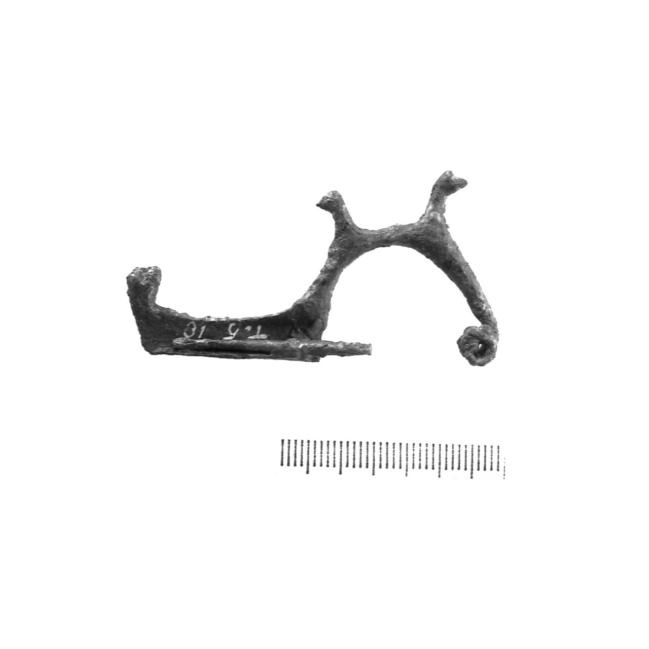 fibula precertosa - fase Piceno IV A (sec. VI a.C)