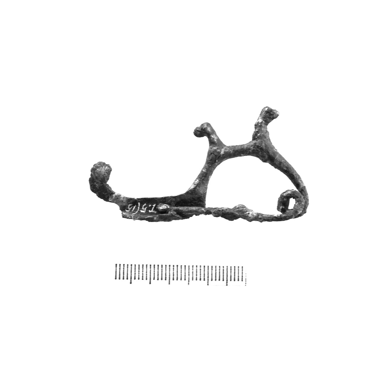 fibula precertosa - fase Piceno IV A (sec. VI a.C)