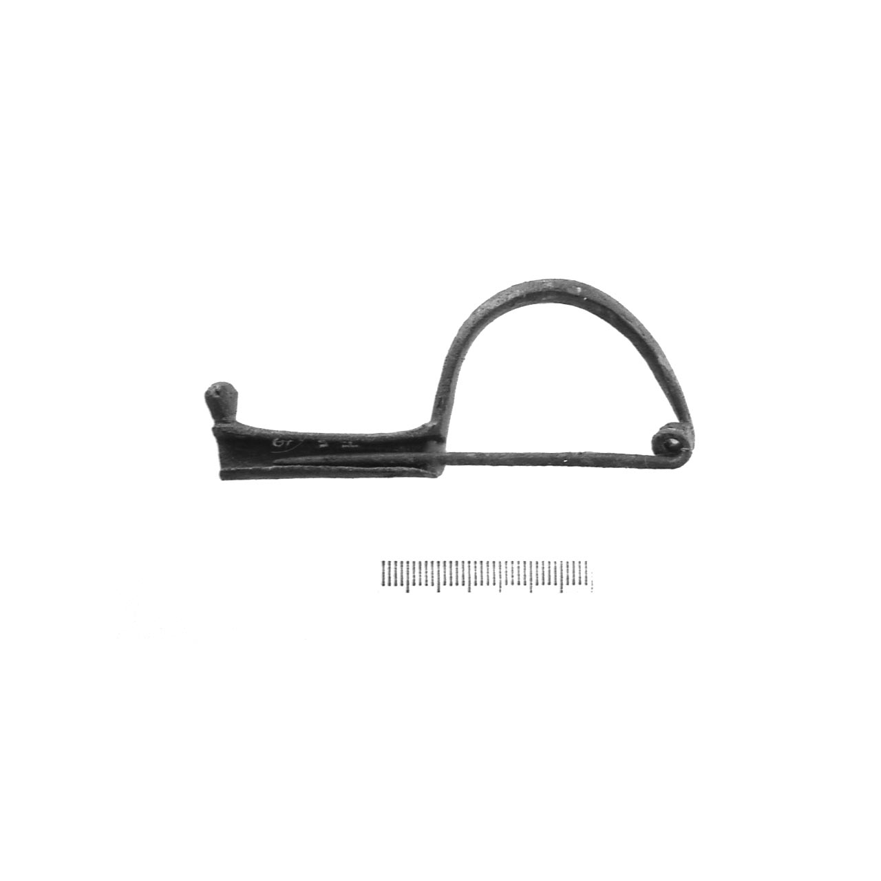 fibula precertosa - fase Piceno IV A (sec. VI a.C)