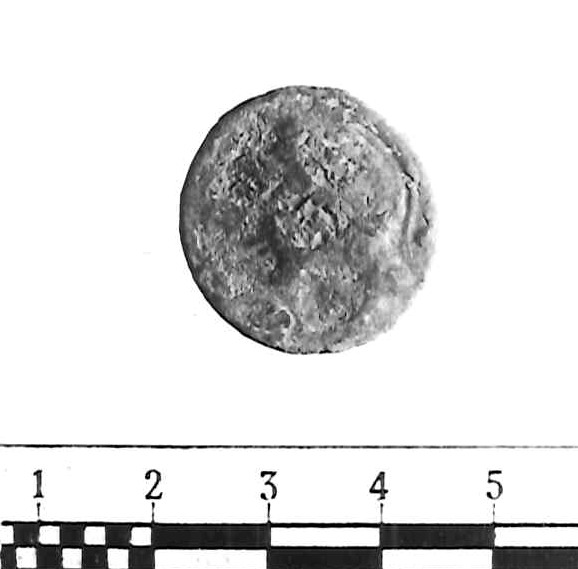 R/ Testa elmata di Roma a sinistra; dietro, un globetto; V/ Prora di nave a destra; sotto, un globetto (oncia (serie semilibrale)) (sec. III a.C)