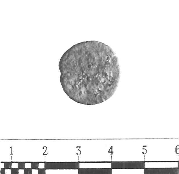 R/ Testa elmata di Roma a destra; dietro, un globetto; V/ Prora di nave a destra; sopra, una spiga di grano; sotto, un globetto (oncia) (sec. III a.C)