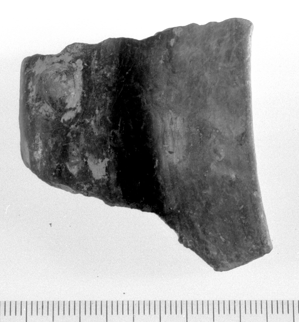 orlo di olletta/ frammento (sec. V a.C)