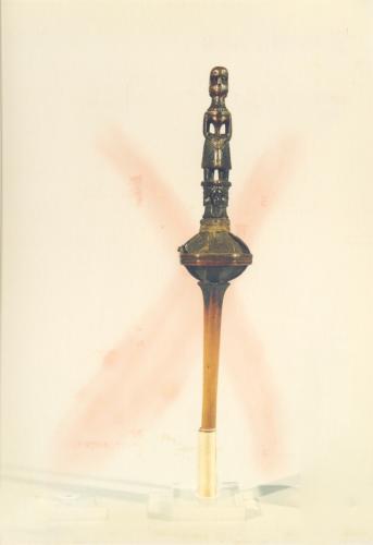 figure femminili (conocchia, conocchie, strumenti da lavoro) - artigianato pastorale (sec. XX prima metà, da 1900 a 1949)