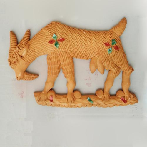 caprone (mostacciolo, mostaccioli, dolci) di Monardo Antonio - ambito Italia meridionale (1994)