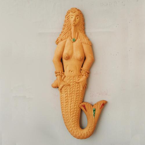 figura di sirena (mostacciolo, mostaccioli, dolci) di Monardo Antonio - ambito Italia meridionale (1994)