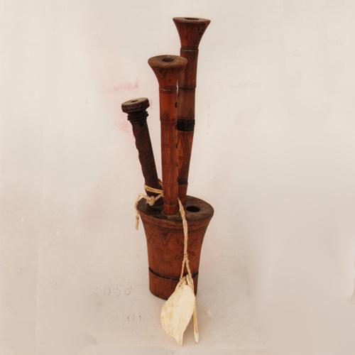 elemento di zampogna, zampogne, strumenti musicali - artigianato pastorale (sec. XIX fine - sec. XX inizio, da 1890 a 1910)