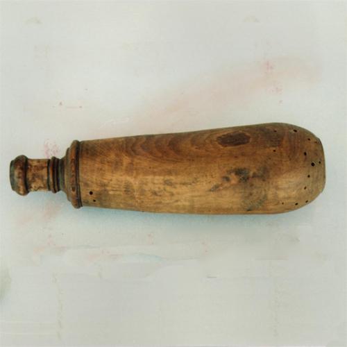 fiasca per polvere da sparo o pallini, fiasche, utensili da lavoro - artigianato agro-pastorale (sec. XIX fine - sec. XX inizio, da 1890 a 1910)