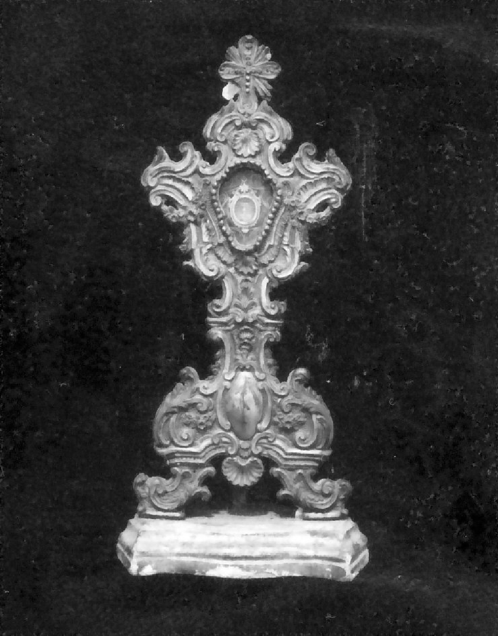 reliquiario, opera isolata - bottega Italia meridionale (sec. XIX)