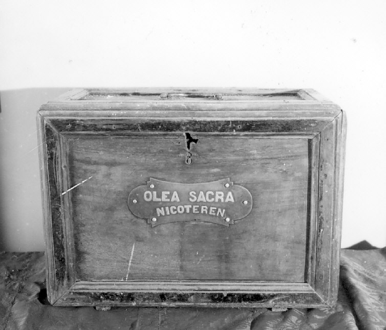 custodia - di vasetti per oli santi, opera isolata - bottega calabrese (sec. XIX)