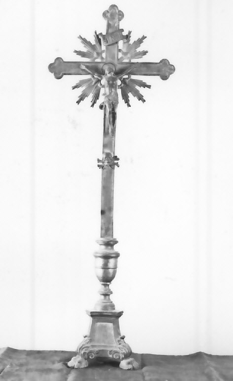 crocifisso, opera isolata - bottega calabrese (sec. XIX)