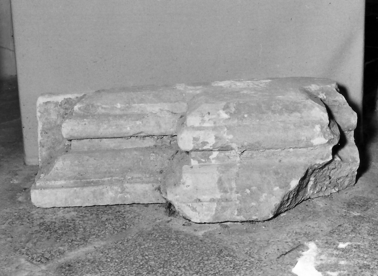 parasta, frammento - bottega Italia meridionale (sec. XVIII)