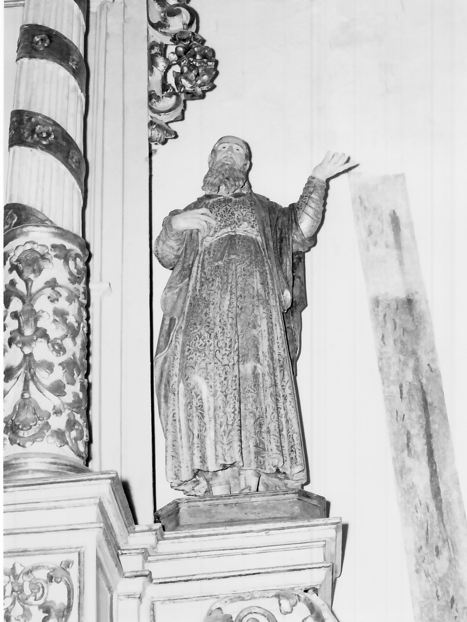 San Gioacchino (statua, opera isolata) - bottega calabrese (fine/ inizio secc. XVI/ XVII)