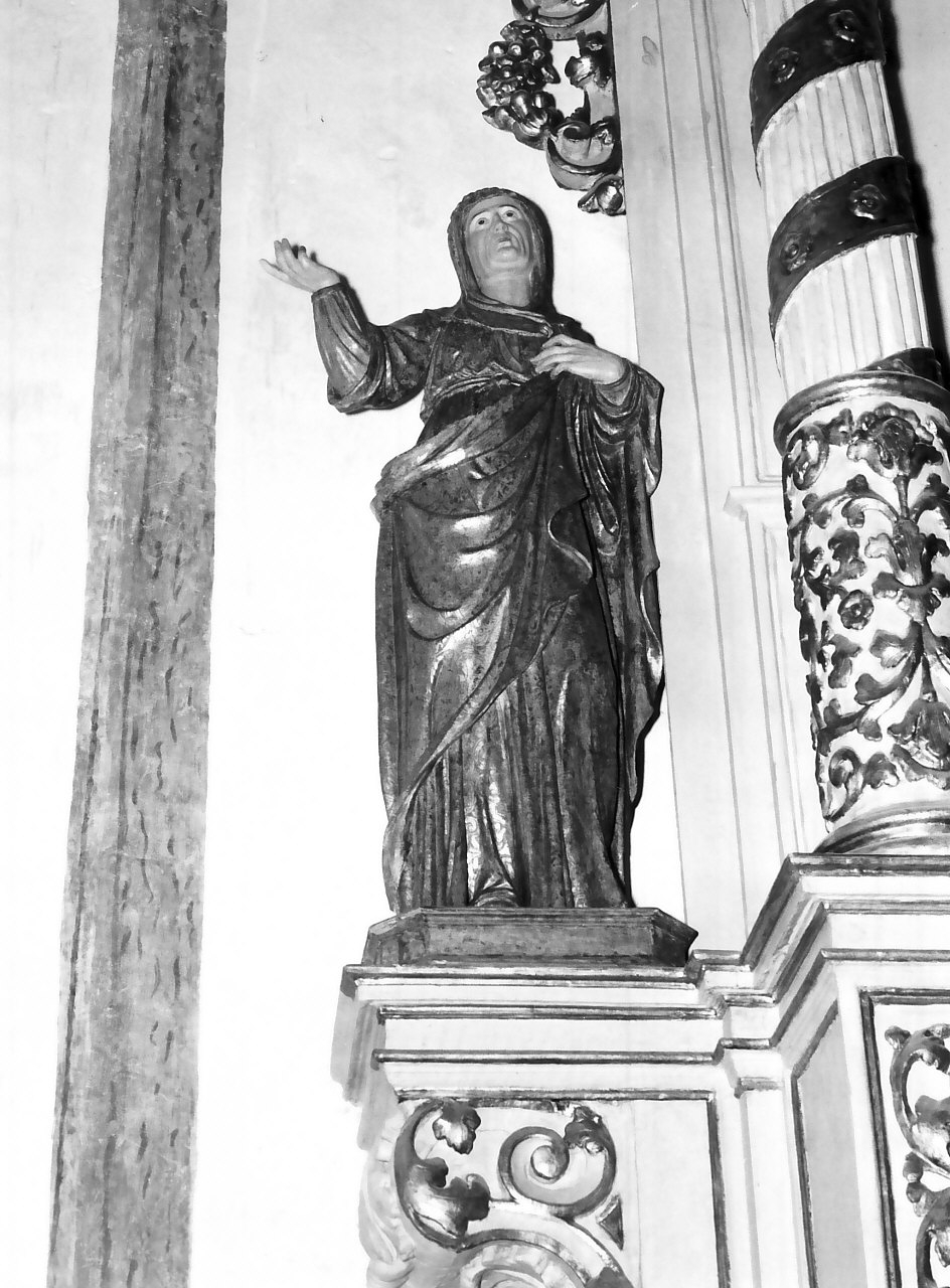 Sant'Anna (statua, opera isolata) - bottega calabrese (fine/ inizio secc. XVI/ XVII)